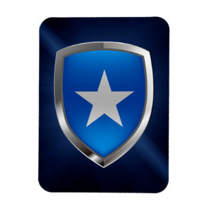 Íman Emblema Metálico Somália
