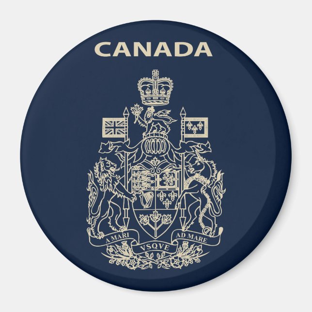Íman emblema nacional do Canadá (Frente)