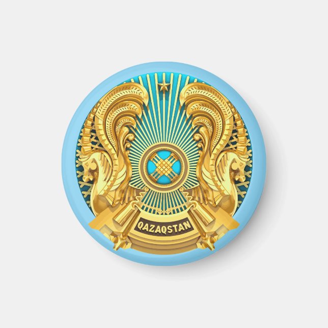 Íman Emblema Nacional do Cazaquistão (Frente)