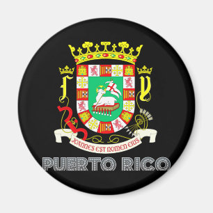 Íman Emblema porto-riquenho
