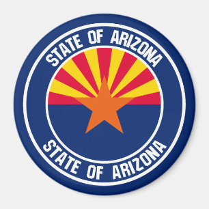 Íman Emblema redondo da arizona