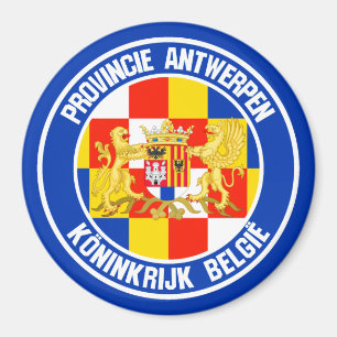 Íman Emblema redondo de Antuérpia