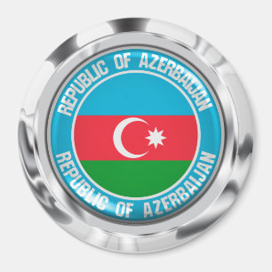 Íman Emblema redondo de Azerbaijan
