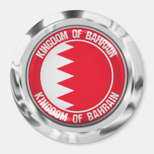 Íman Emblema redondo de Barém