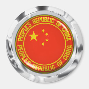 Íman Emblema redondo de China