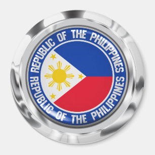 Íman Emblema redondo de Filipinas