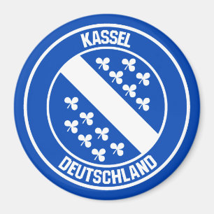 Íman Emblema Redondo de Kassel