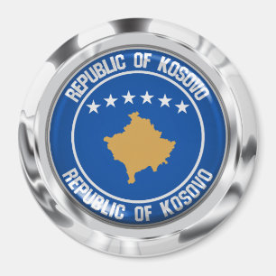 Íman Emblema redondo de Kosovo
