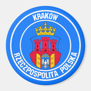 Íman Emblema redondo de Kraków