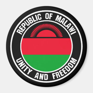 Íman Emblema redondo de Malawi