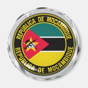 Íman Emblema redondo de Mozambique