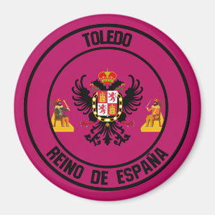 Íman Emblema Redondo de Toledo