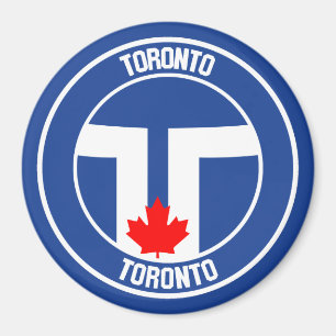 Íman Emblema redondo de Toronto