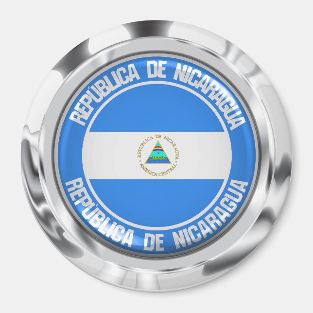 Íman Emblema Ronda Nicarágua (Frente)