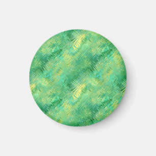 Íman Emerald Green Glassy Texture