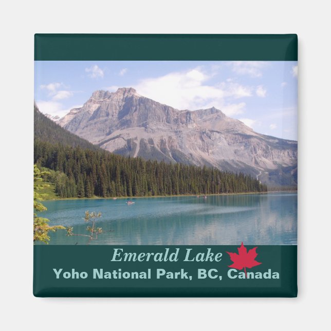 Íman Emerald Lake/Yoho National Park, Canadá (Frente)