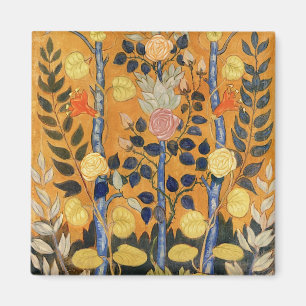 Íman Emile Bernard pintura, Rosas,