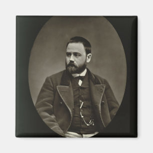 Íman Emile Zola (1840-1902) de "Galerie Contemporaine