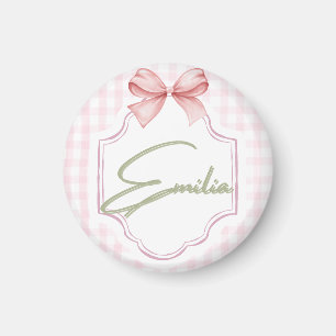Íman Emília Personalizada Arco de Enfermeira de Bebê&Gi