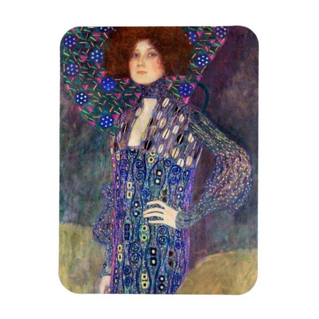 Íman Emilie Floege, 1902 (Vertical)