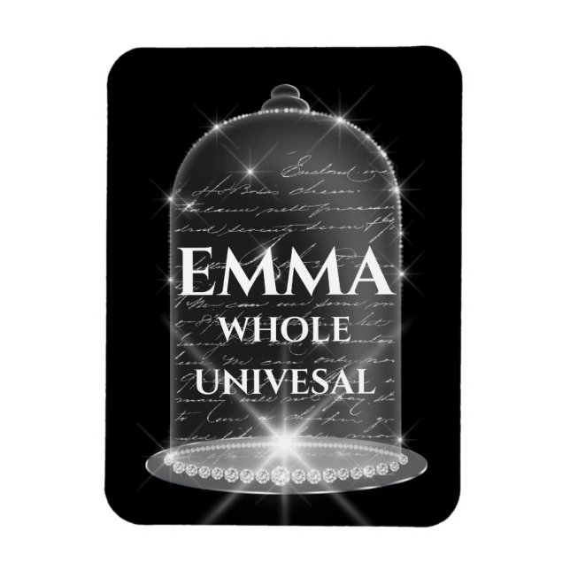 Íman Emma Name Significa Bridal Birthday Formando (Vertical)