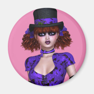 ÍMAN EMO GOTHY GIRL MAGNETS