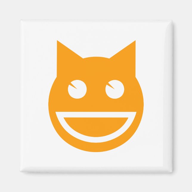 Íman Emoji Cat Sorridente (Frente)