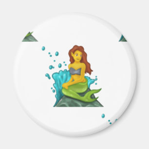 Íman emoji mermaid
