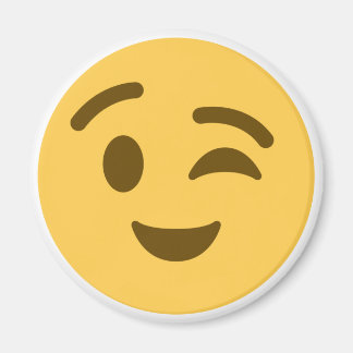 Íman Emoji Wink