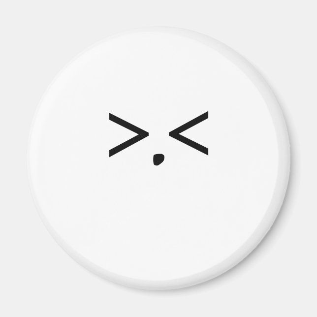 Íman Emoticon: Frustração (Frente)