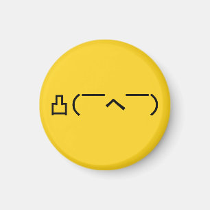 Íman Emoticon Japonês, Dedo Médio Irritado, Kaomoji