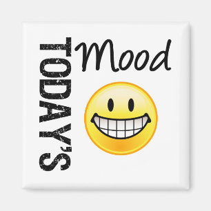 Íman Emoticon muito feliz de hoje do humor