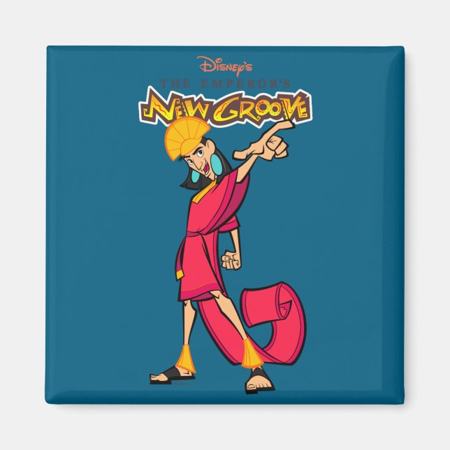 Íman Emperors New Groove Kuzco  (Frente)