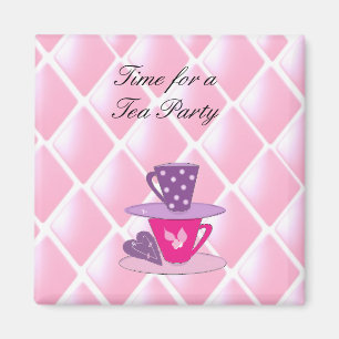 Íman Empilhando Teacups - tea party