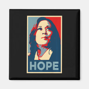 Íman Empower Hope Joy Kamala Harris Obama Poster 47th S