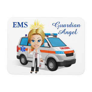 Íman EMS - anjo-da-guarda - SRF médico