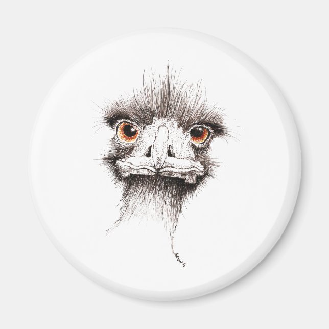 Íman Emu por Inkspot (Frente)