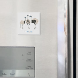 Íman Emus Bird Personalizados