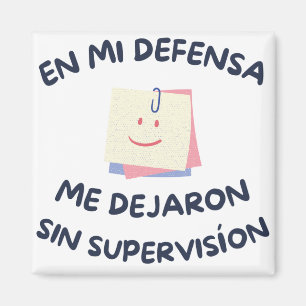 Íman En Mi Defensa, Me Dejaron Sin Supervision