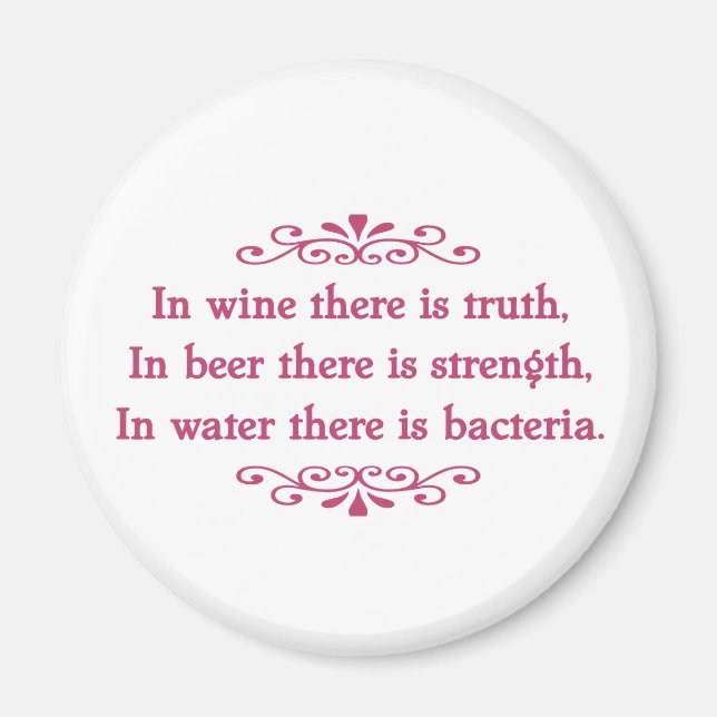 Íman En Vino Veritas -cf (Frente)