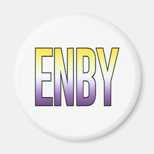 Íman ENBY - Não binário