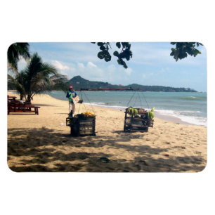 Íman Encalhe a praia de Vendings… Lamai, ilha de Samu