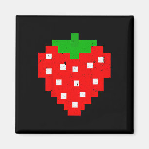 Íman Encantado de videogame de Pixel Strawberry dos ano