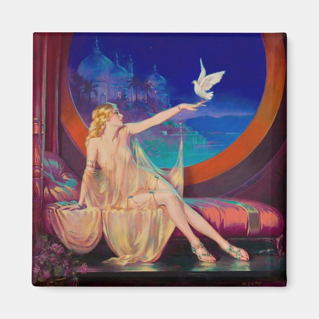 Íman Encantamento Arabian Haseki Sultans Princess 1925 (Frente)