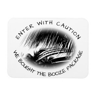 Íman Encapsulamento de Booze Engraçado - Porta de Cruze