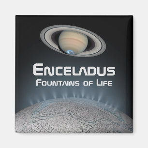 Íman Enceladus Saturn Moon Fountain of Life