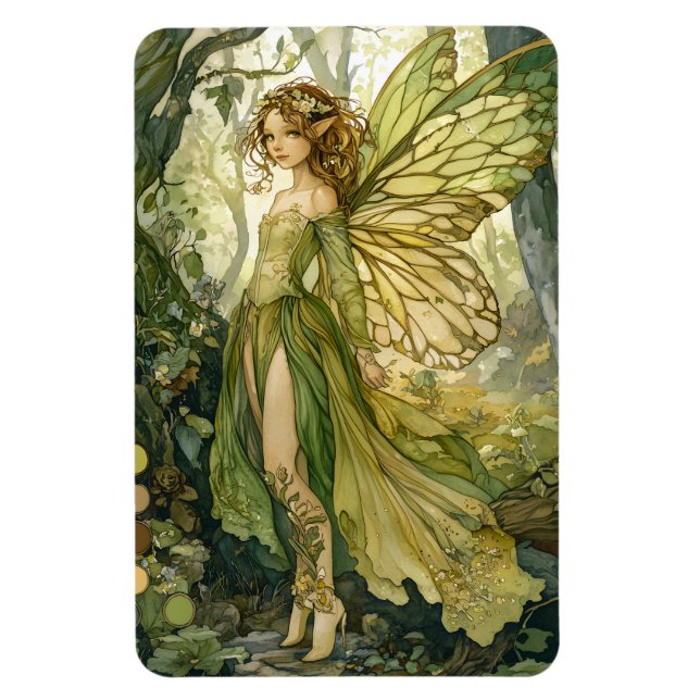 Íman Enchanted Forest Fairy (Vertical)