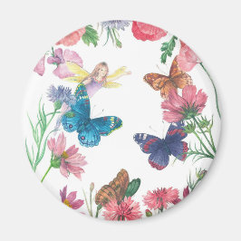 Íman Enchimento de Fadas de Flores