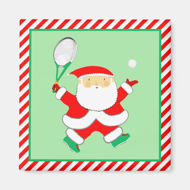 Íman Enchimentos de meia de Natal de tênis (Frente)