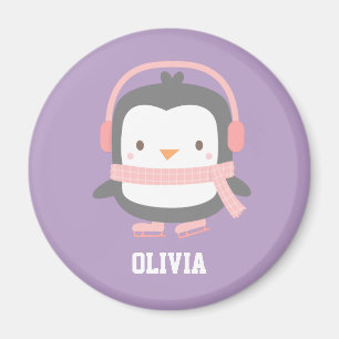 Íman Enchimentos de Natal de Pinguim Fofo para Meninas